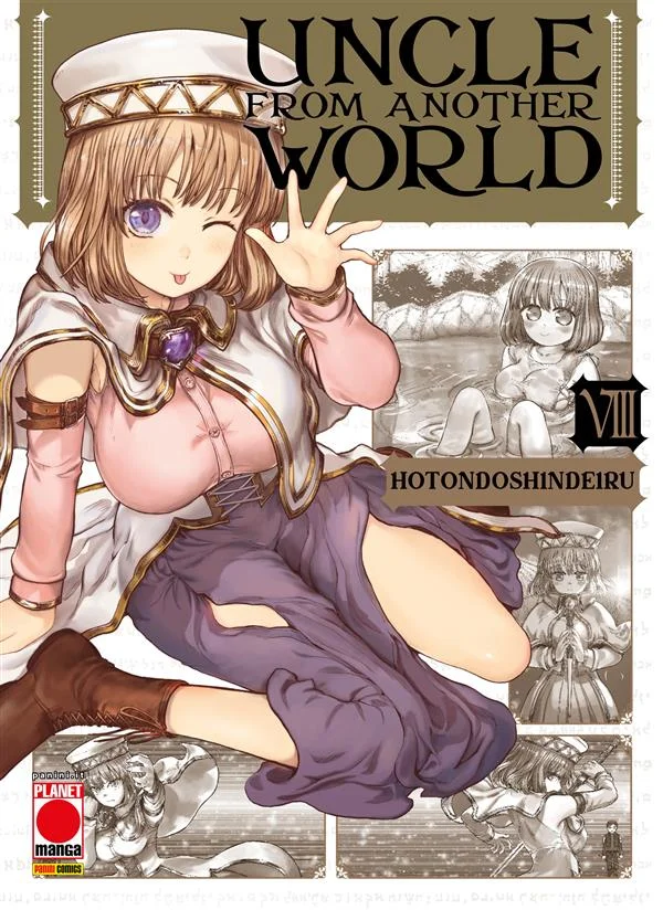 Uncle from another world 8 copertina