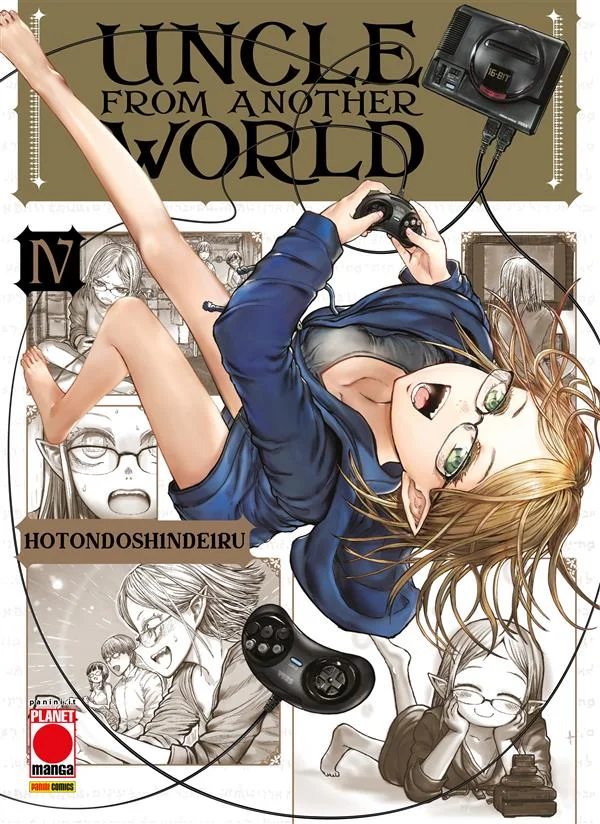 Uncle from another world 4 copertina