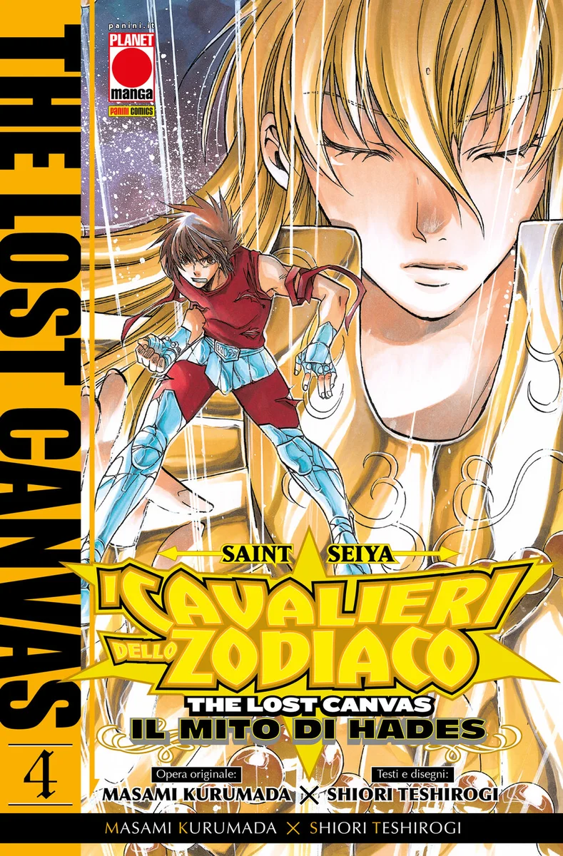 Saint Seiya: I Cavalieri dello Zodiaco – The Lost Canvas Il Mito di Hades 4 copertina