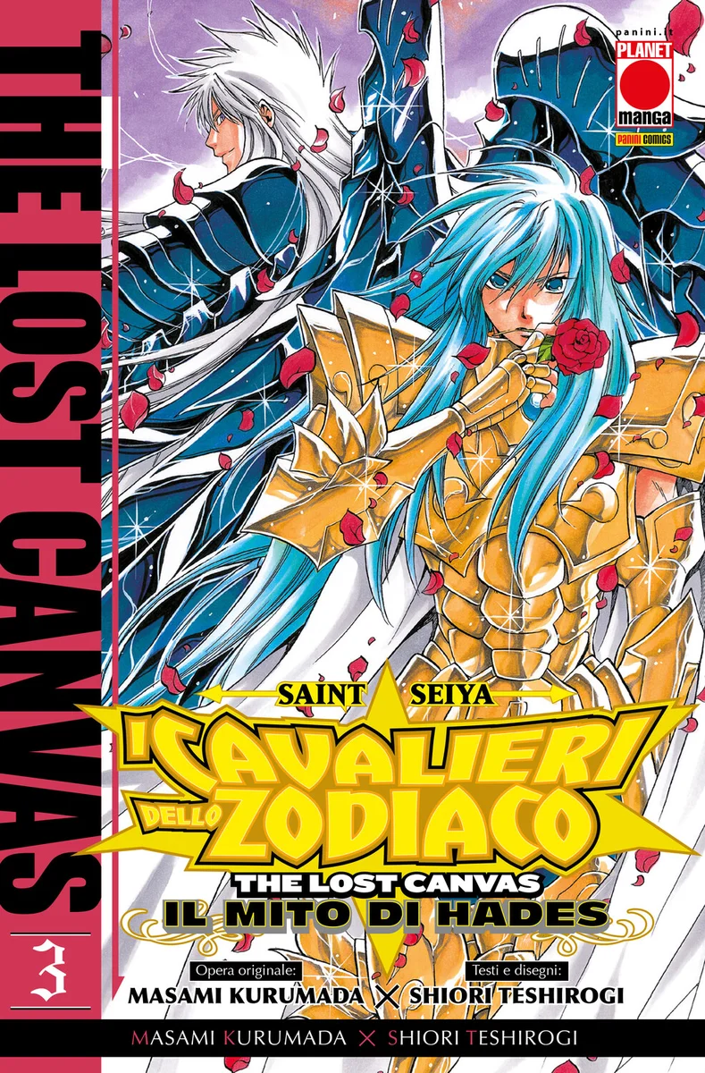 Saint Seiya: I Cavalieri dello Zodiaco – The Lost Canvas Il Mito di Hades 3 copertina