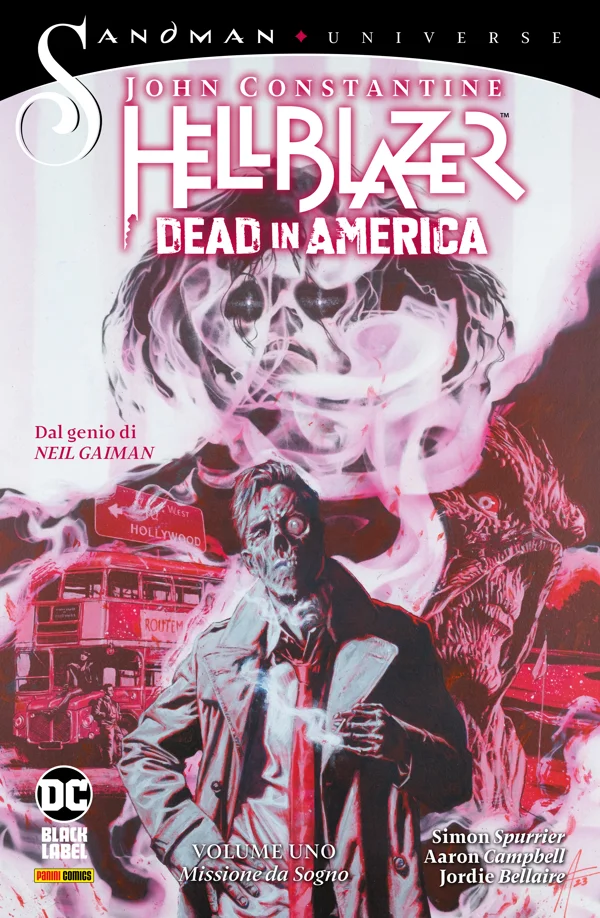 John Constantine: Hellblazer - Dead In America 1 copertina