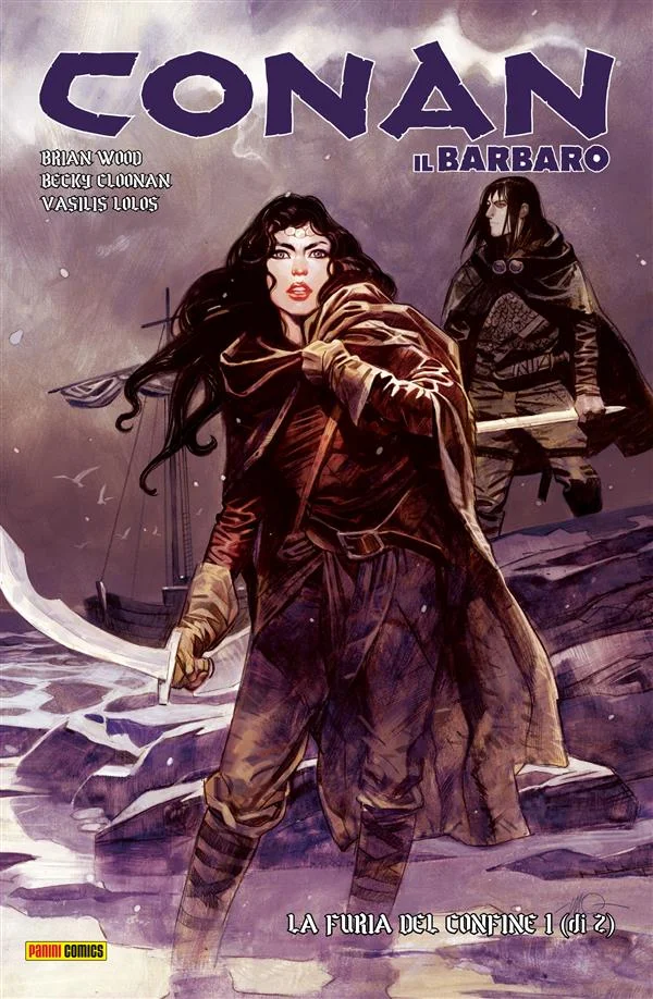 Conan il Barbaro 4. La furia del confine copertina