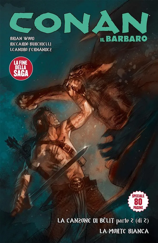 Conan il Barbaro 12. La canzone di Bêlit & La morte bianca copertina