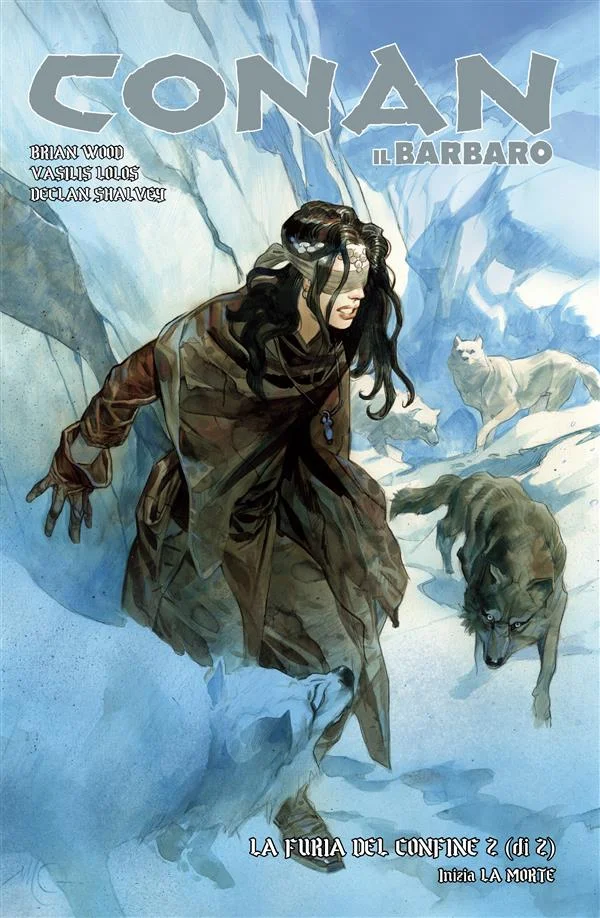 Conan il Barbaro 5. La furia del confine & La morte copertina