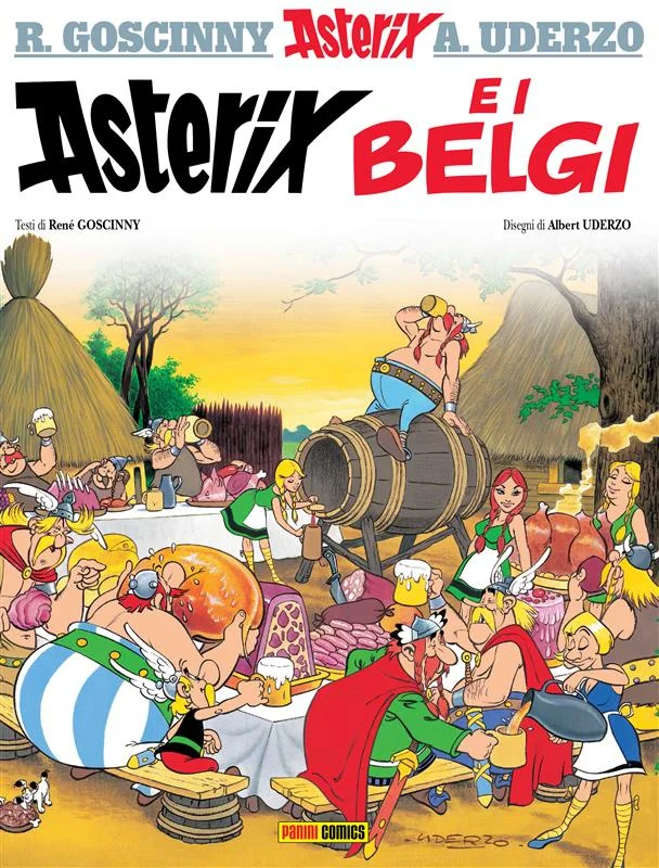 Asterix e i Belgi copertina