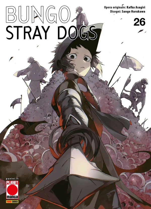 Bungo Stray Dogs 26 copertina