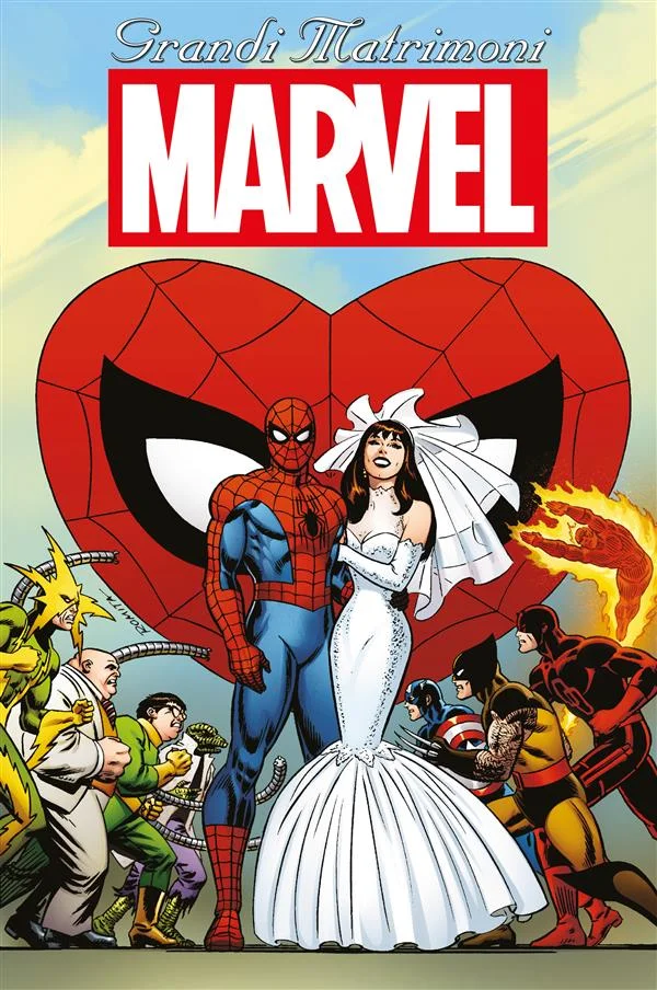 Copertina di Grandi matrimoni Marvel — Volume 7