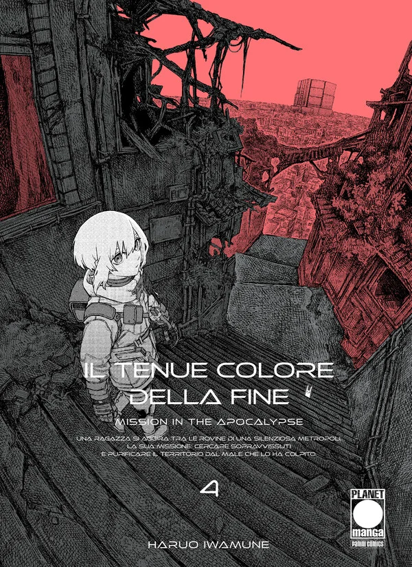 Il Tenue Colore della Fine - Mission in the Apocalypse 4 copertina