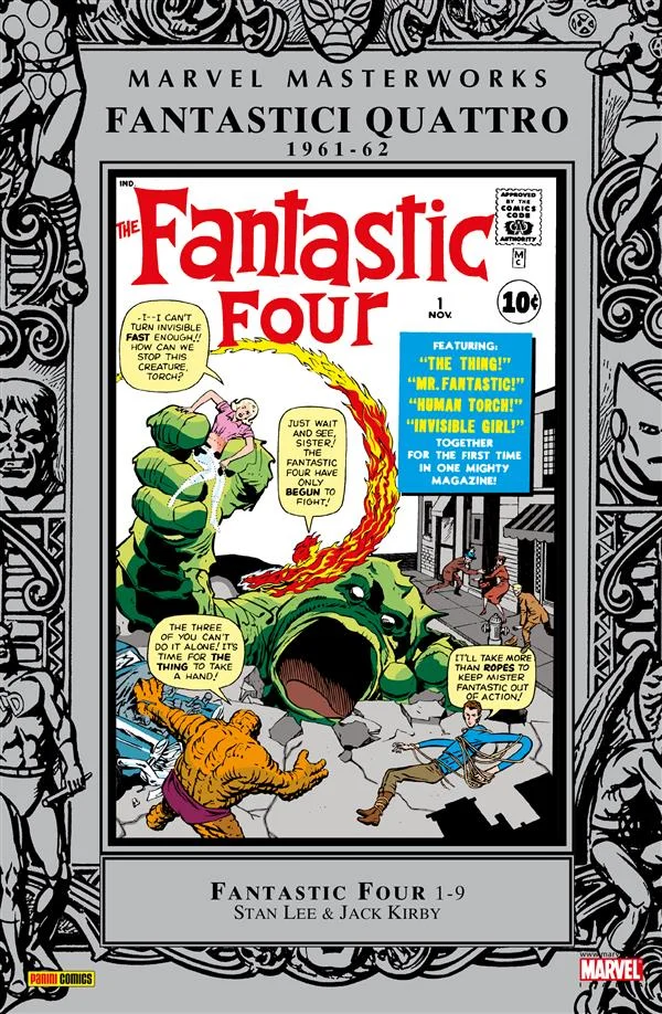 Copertina di Fantastici Quattro (Marvel Masterworks) — Volume 1