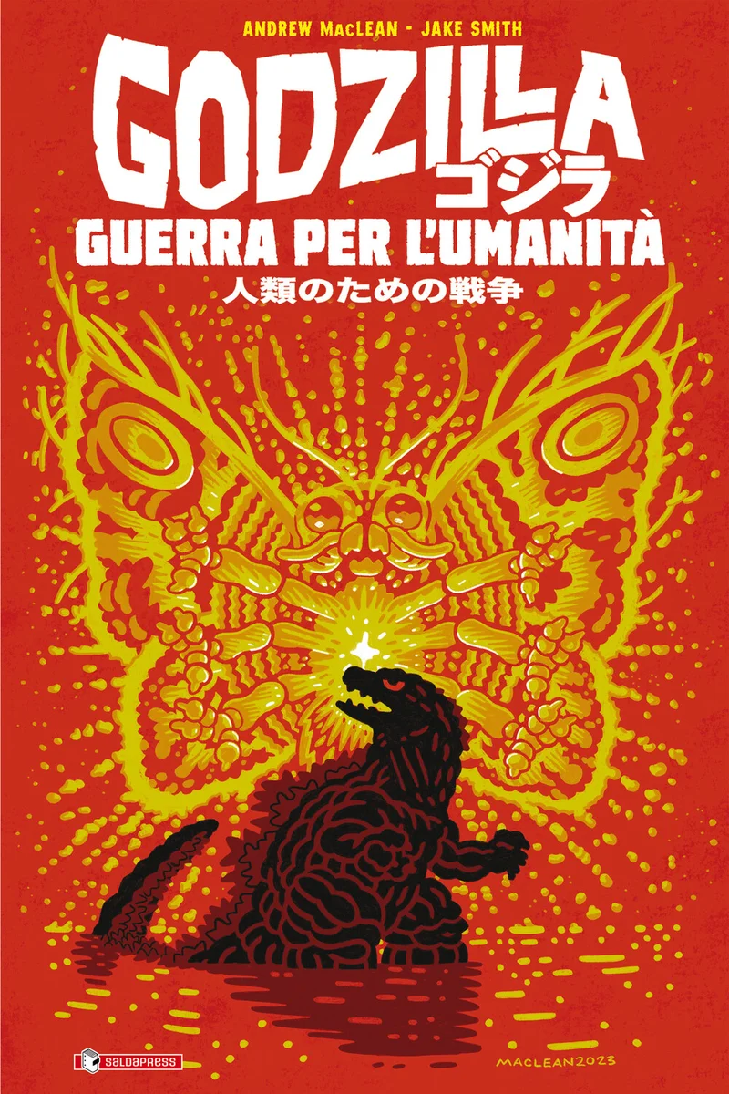 Godzilla: Guerra per l'umanità copertina