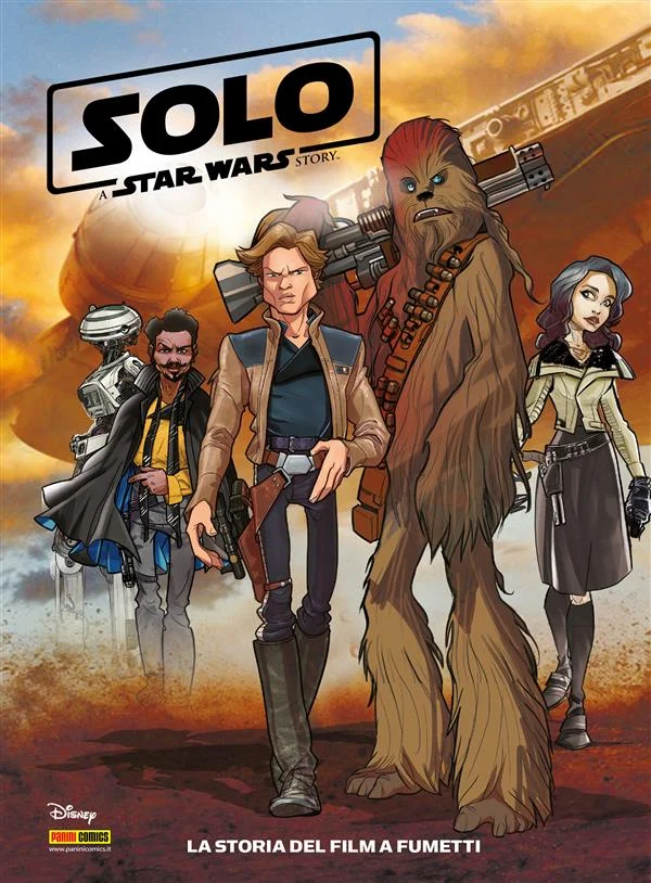 Star Wars: Solo - La storia a fumetti del film copertina