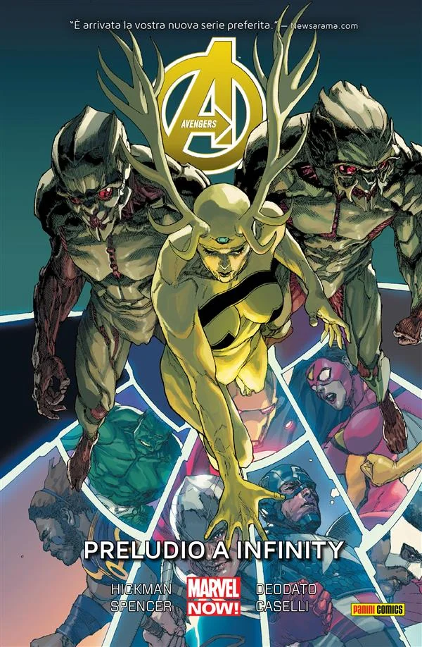Copertina di Avengers (2012) 3