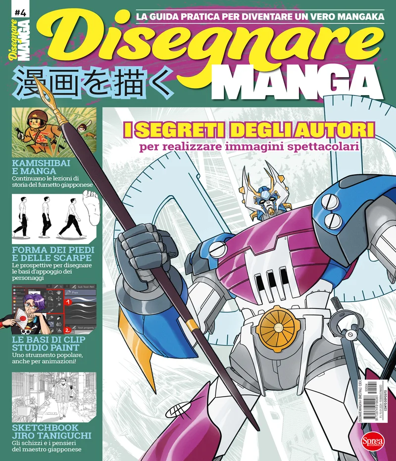 Disegnare Manga 4 copertina