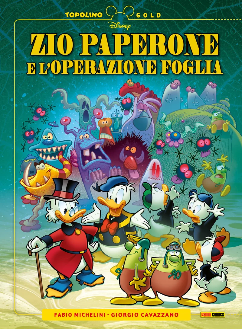 Zio Paperone e l'operazione foglia copertina