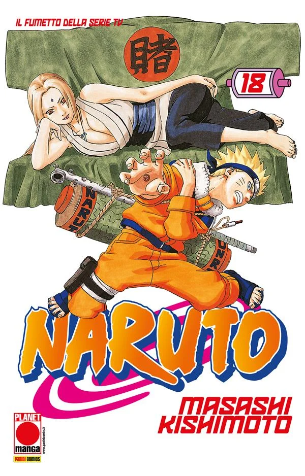 Naruto 18 copertina