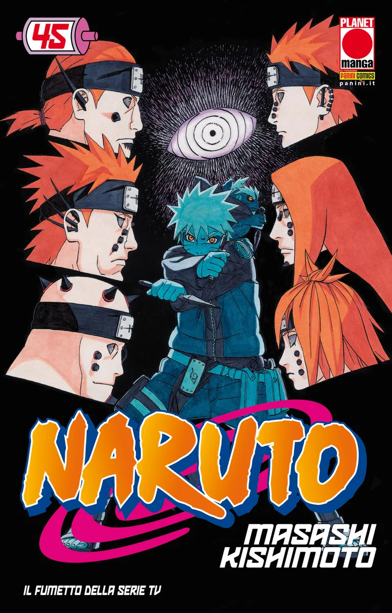 Naruto 45 copertina