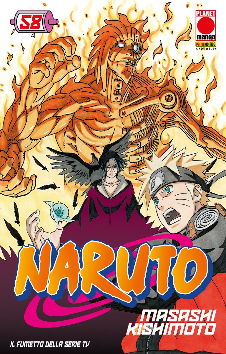 Naruto 58 copertina