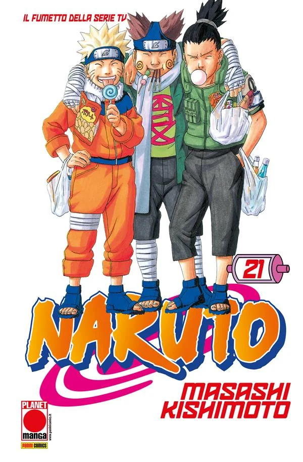 Naruto 21 copertina