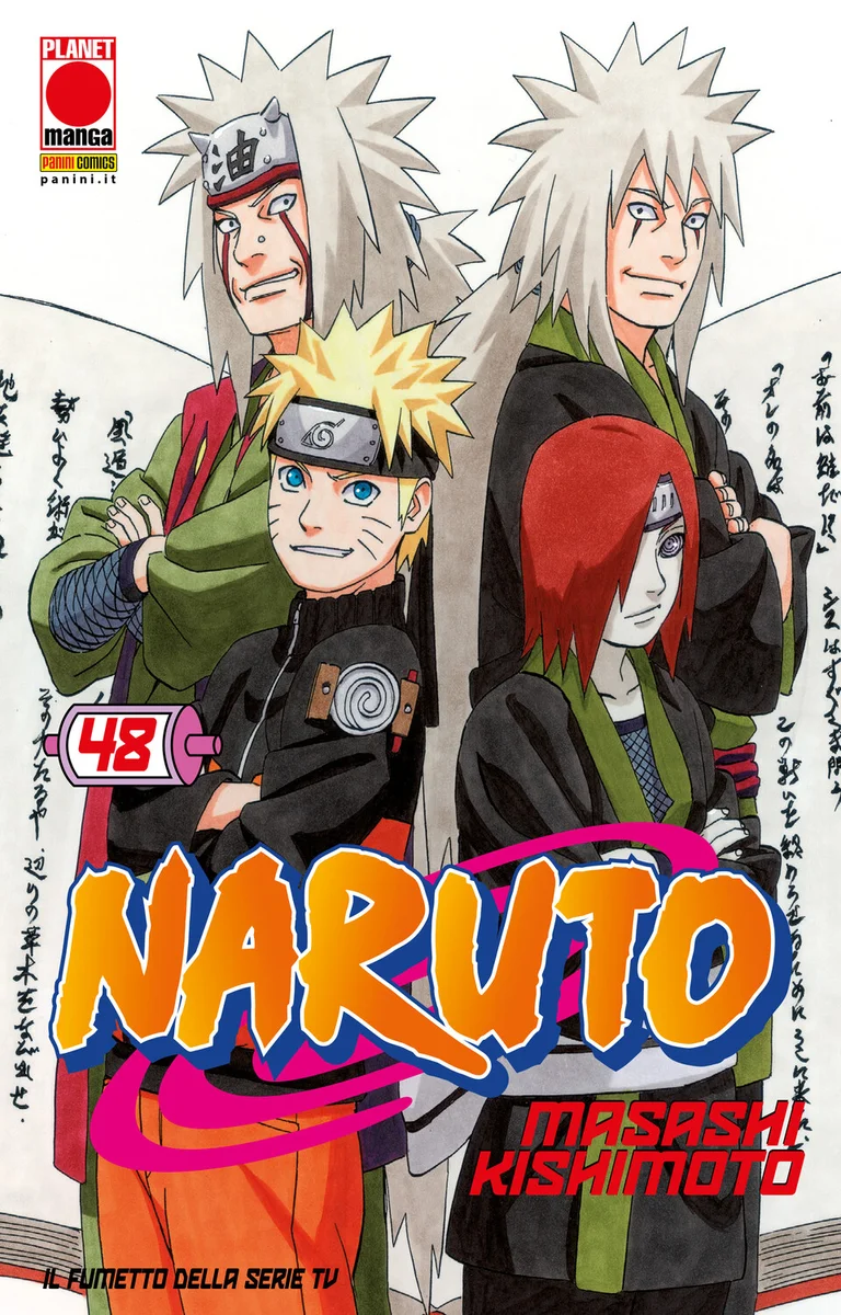 Naruto 48 copertina