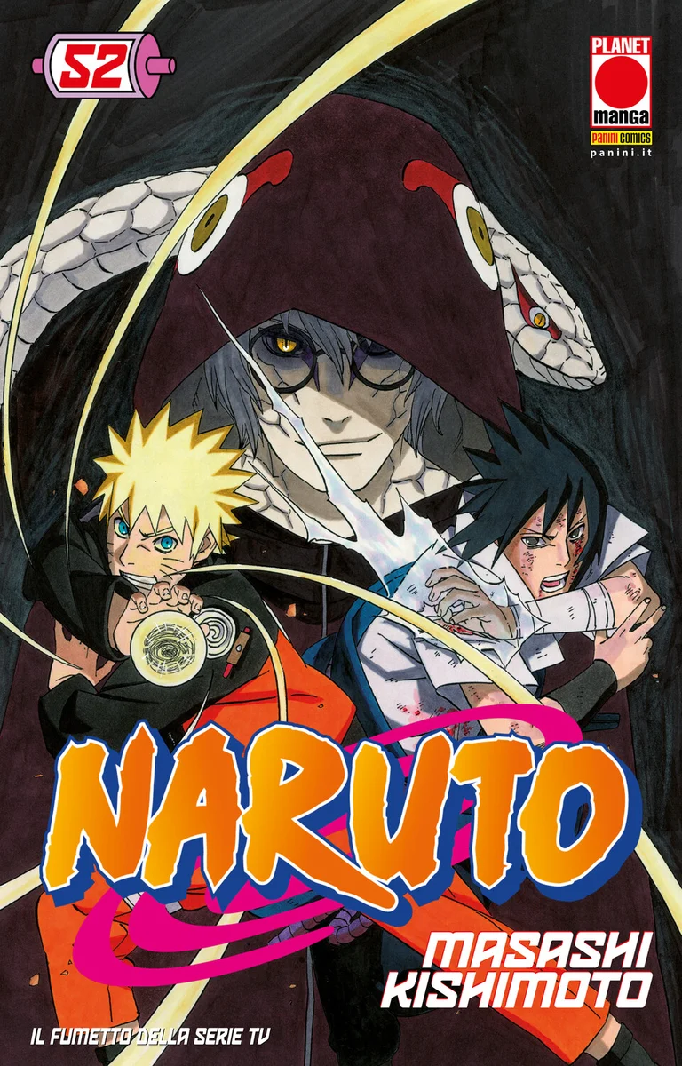 Naruto 52 copertina