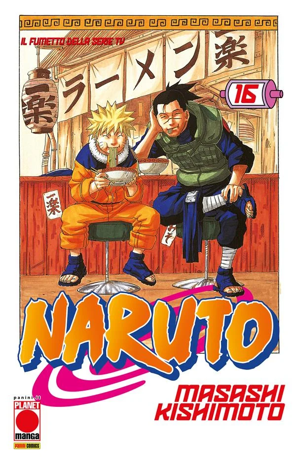 Naruto 16 copertina