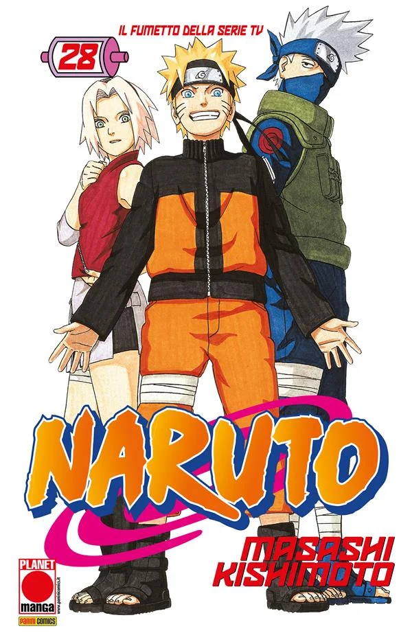 Naruto 28 copertina