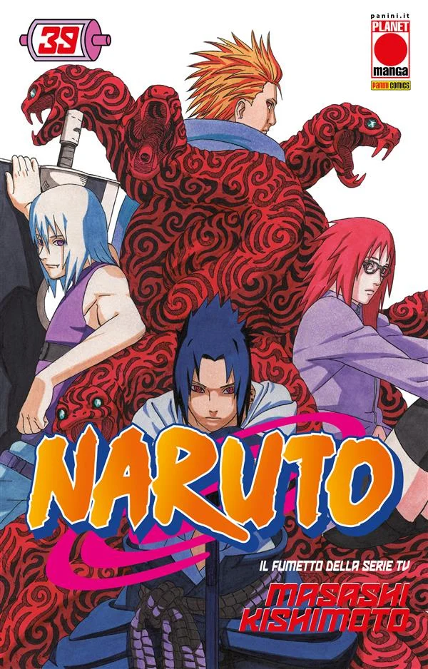 Naruto 39 copertina