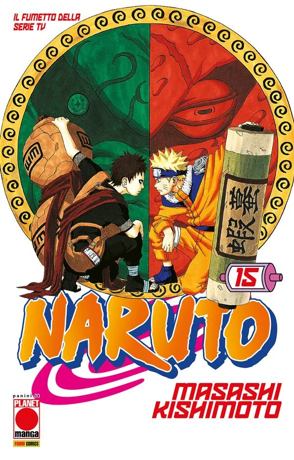 Naruto 15 copertina