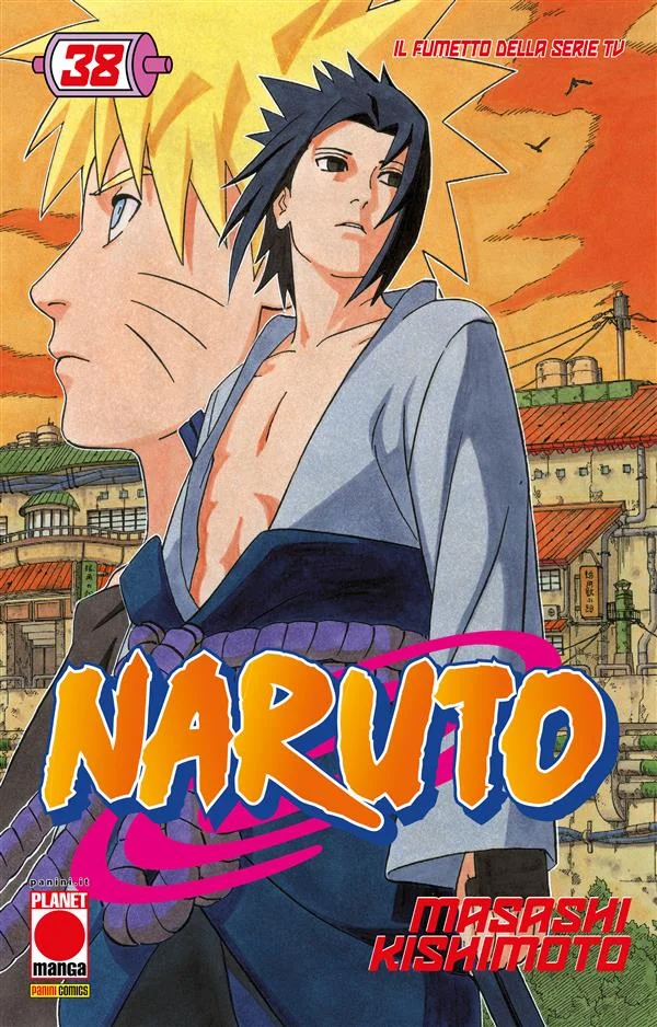 Naruto 38 copertina
