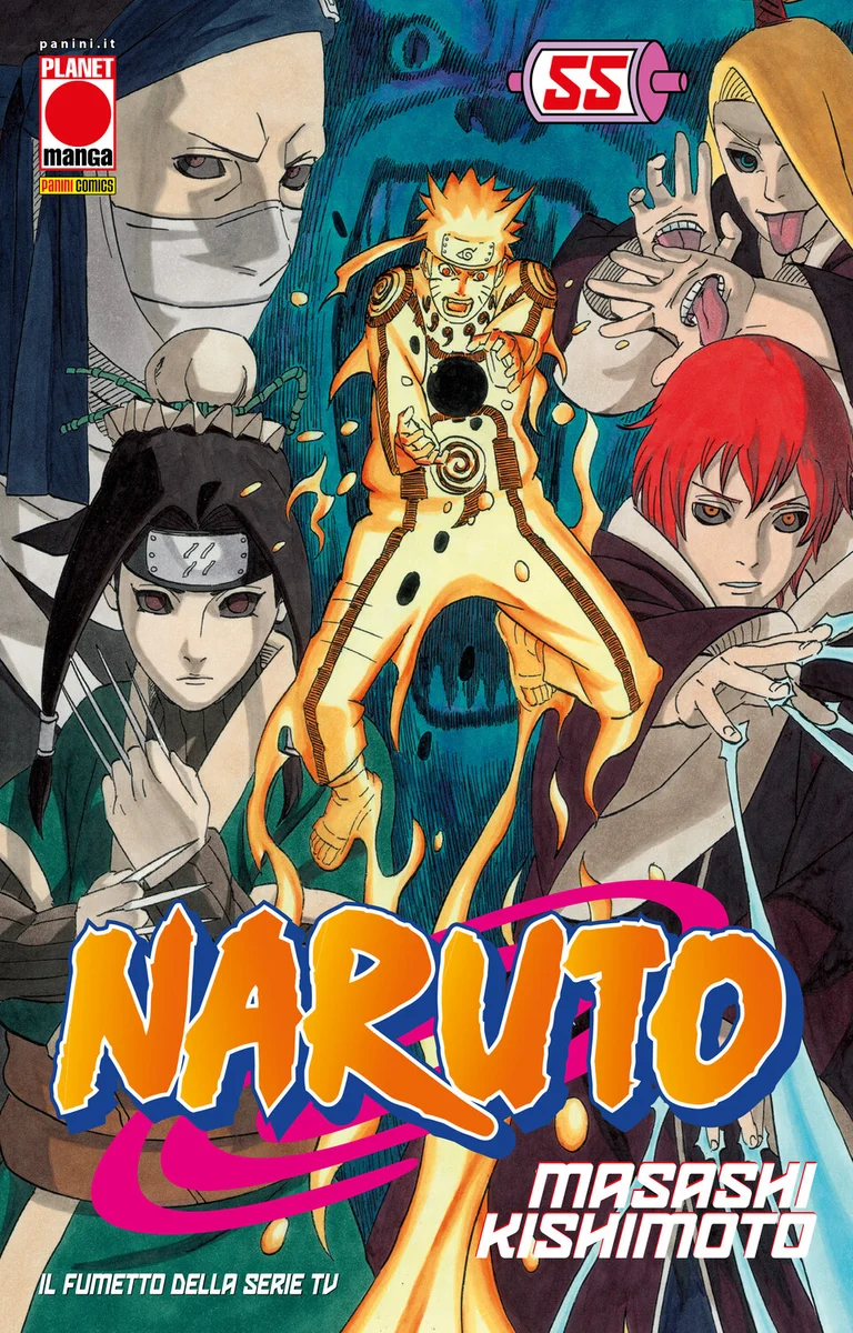 Naruto 55 copertina