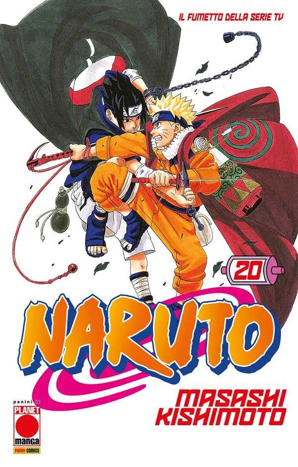 Naruto 20 copertina