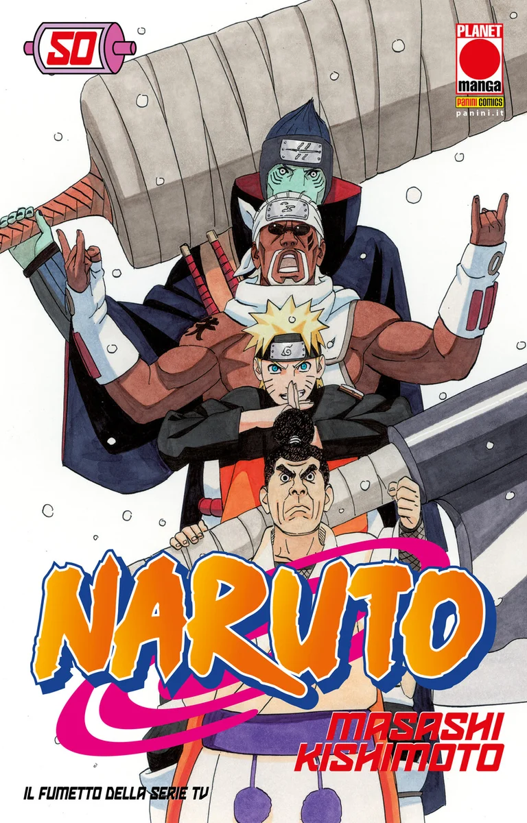Naruto 50 copertina