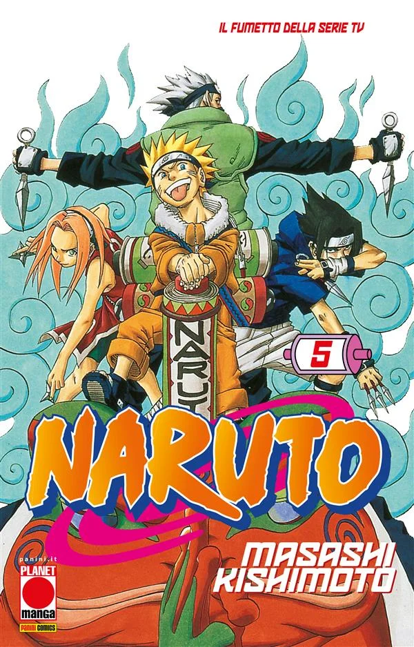 Naruto 5 copertina