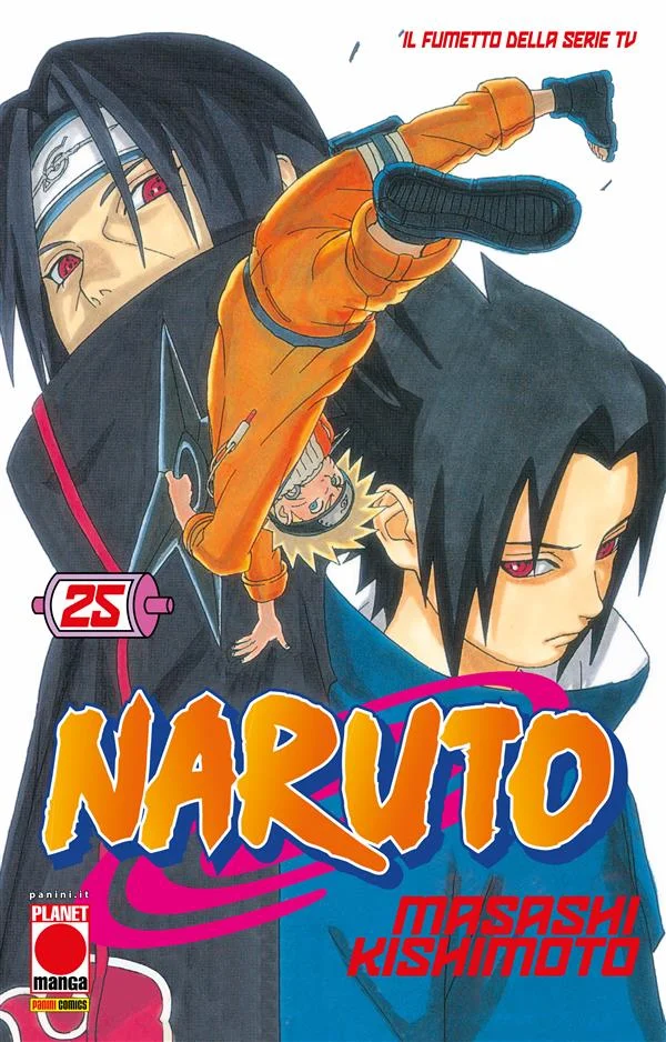 Naruto 25 copertina