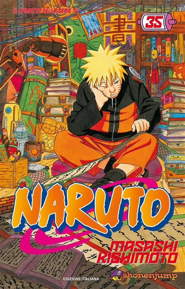 Naruto 35 copertina