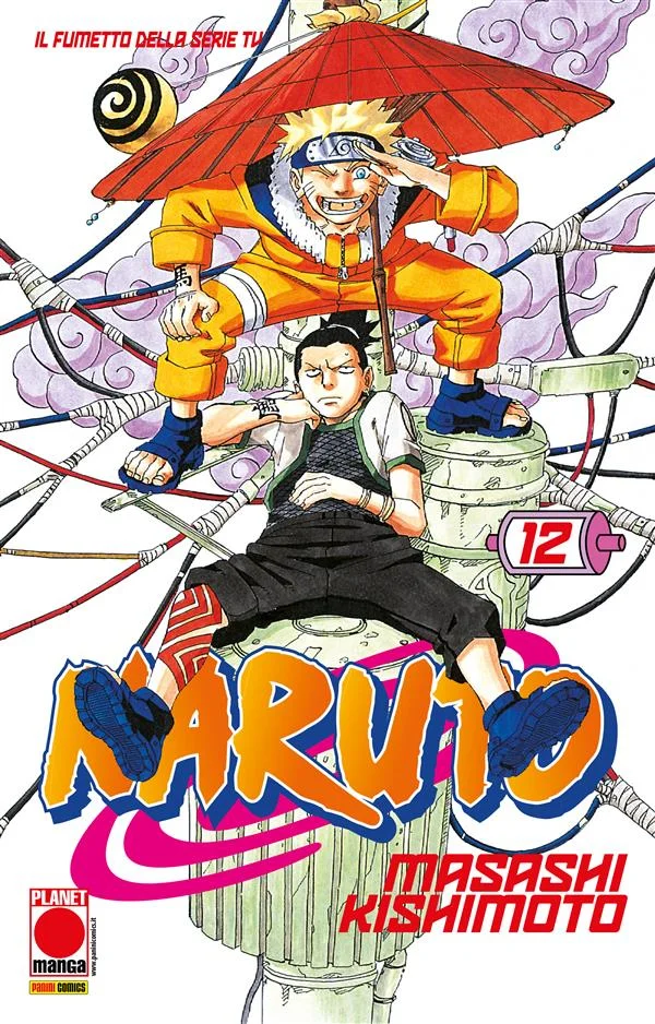 Naruto 12 copertina