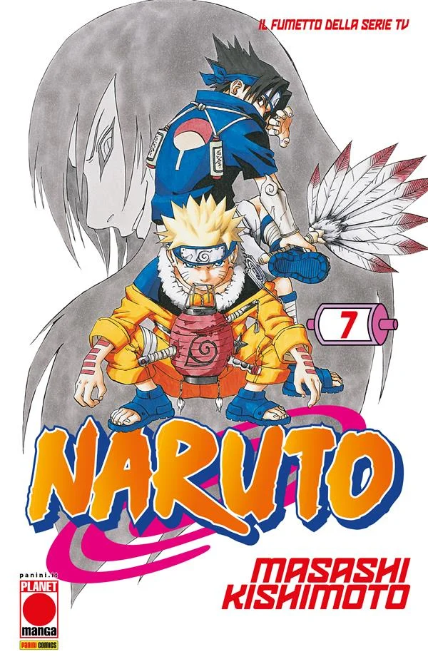 Naruto 7 copertina