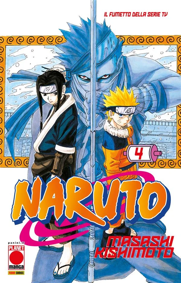 Naruto 4 copertina