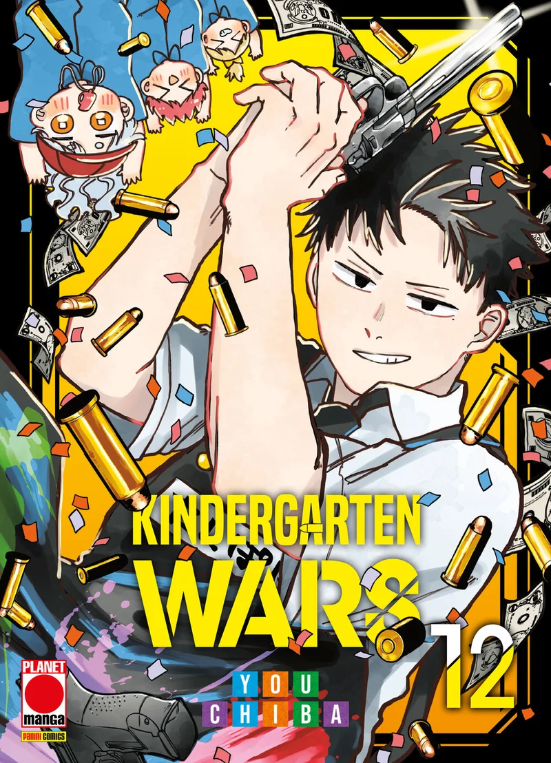 Kindergarten Wars 12 copertina