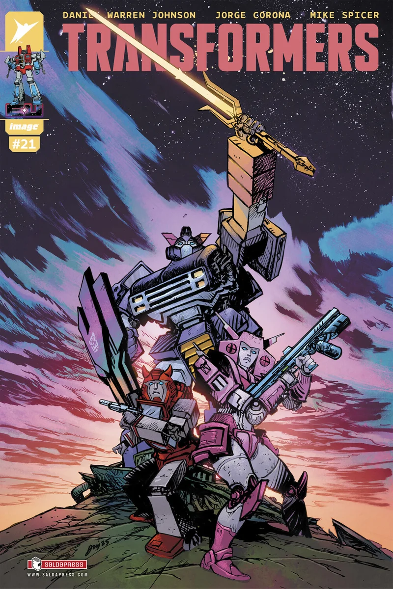 Transformers #21 copertina