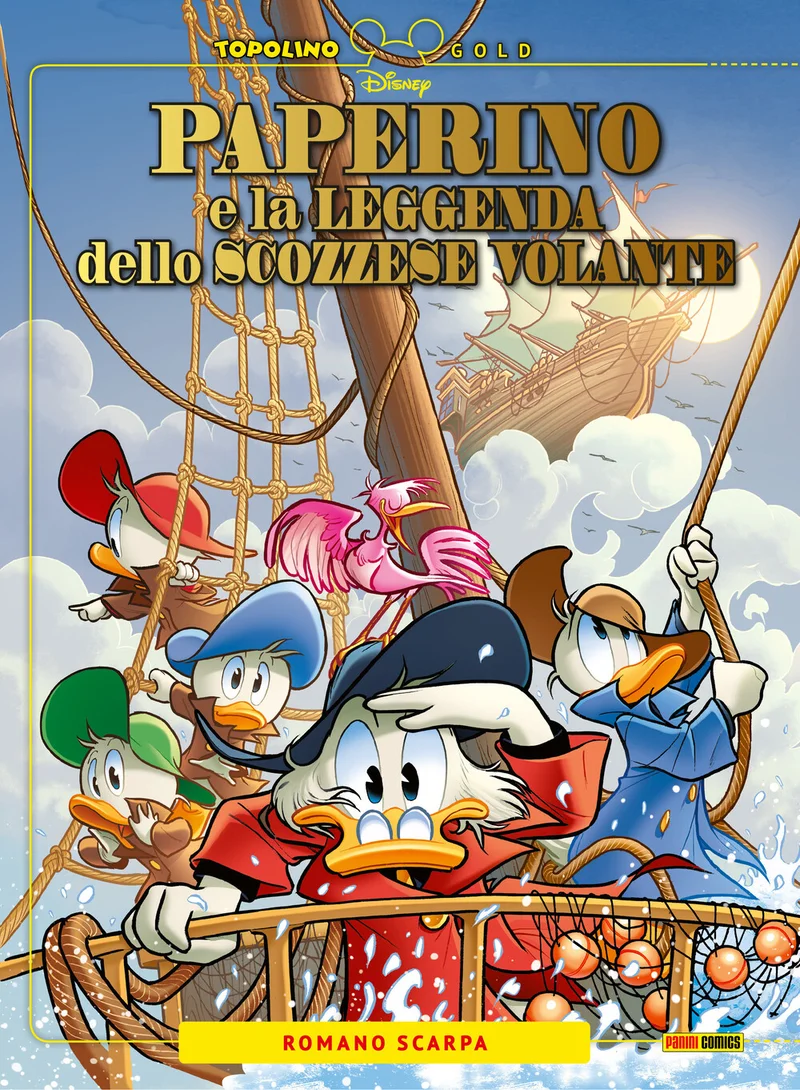 Paperino e la Leggenda dello Scozzese Volante copertina