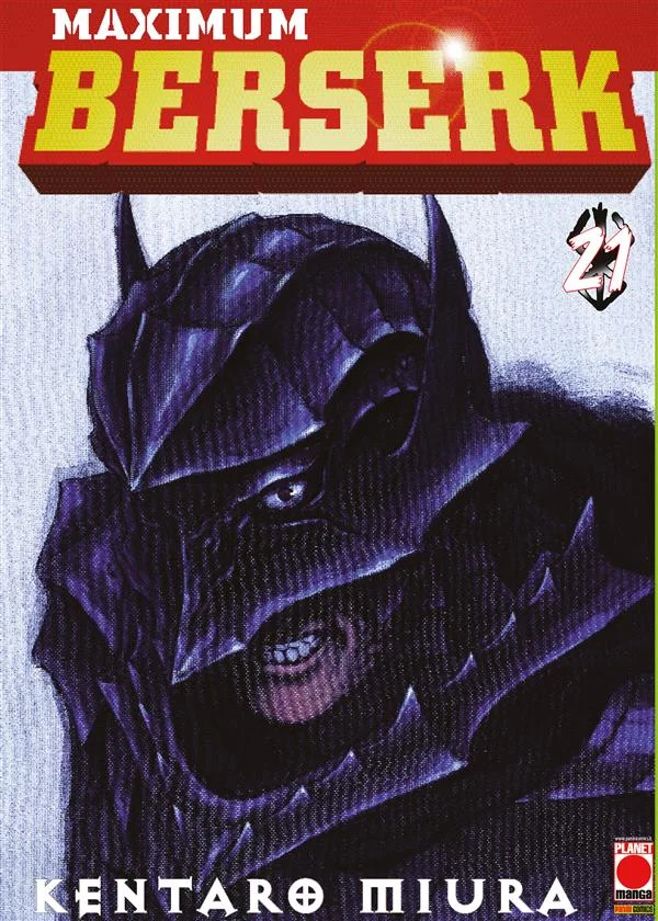 Maximum Berserk 21 copertina