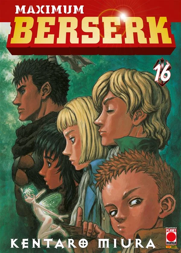 Maximum Berserk 16 copertina
