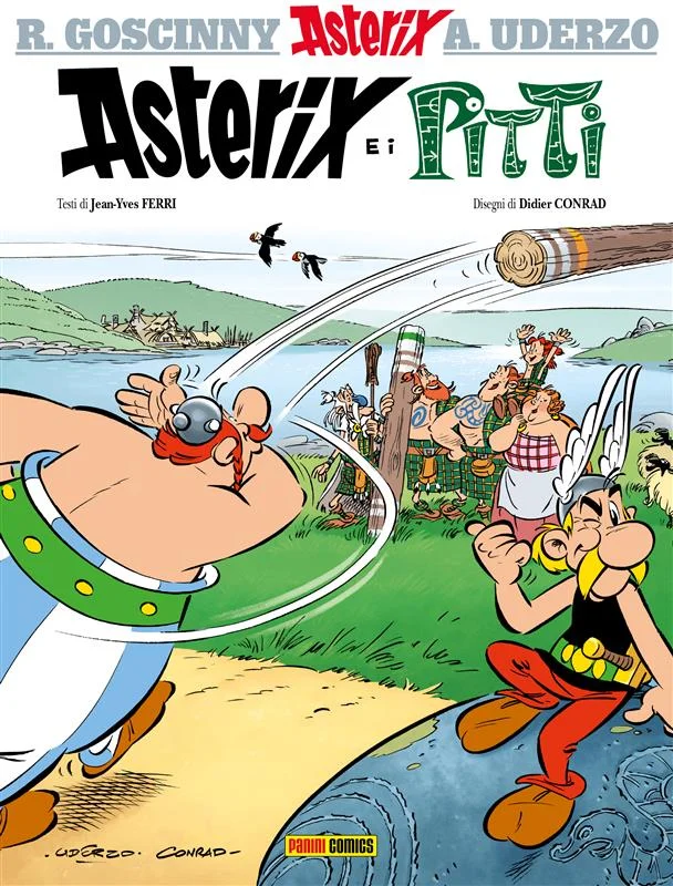 Asterix e i Pitti copertina
