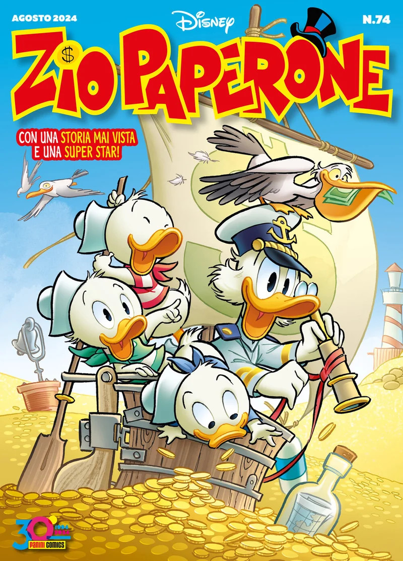 Copertina di Zio Paperone 74