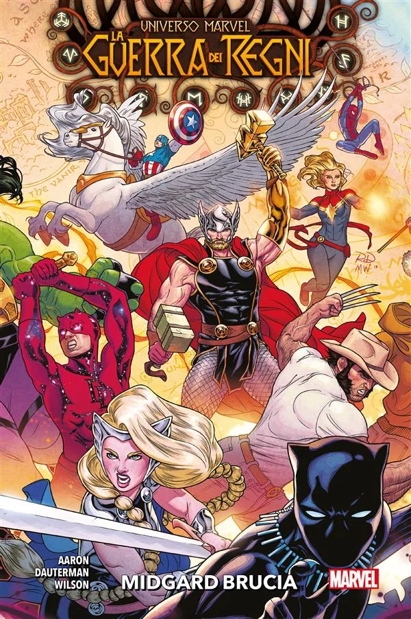 Copertina di La Guerra dei Regni: Midgard brucia — Volume 26