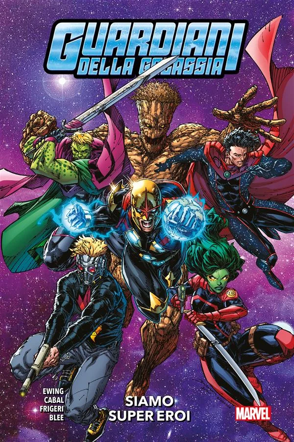 Guardiani della Galassia - Siamo eroi copertina