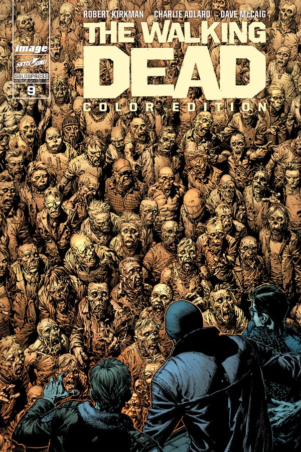The Walking Dead Color Edition #9 copertina