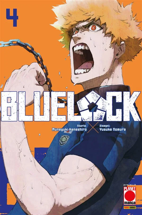 Blue Lock 4 copertina