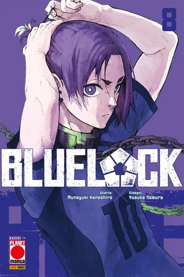 Blue Lock 8 copertina